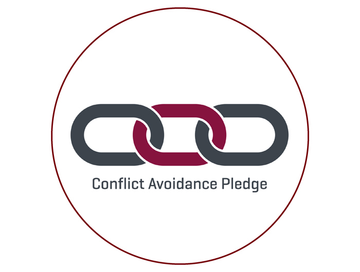 Conflict Avoidance Pledge logo